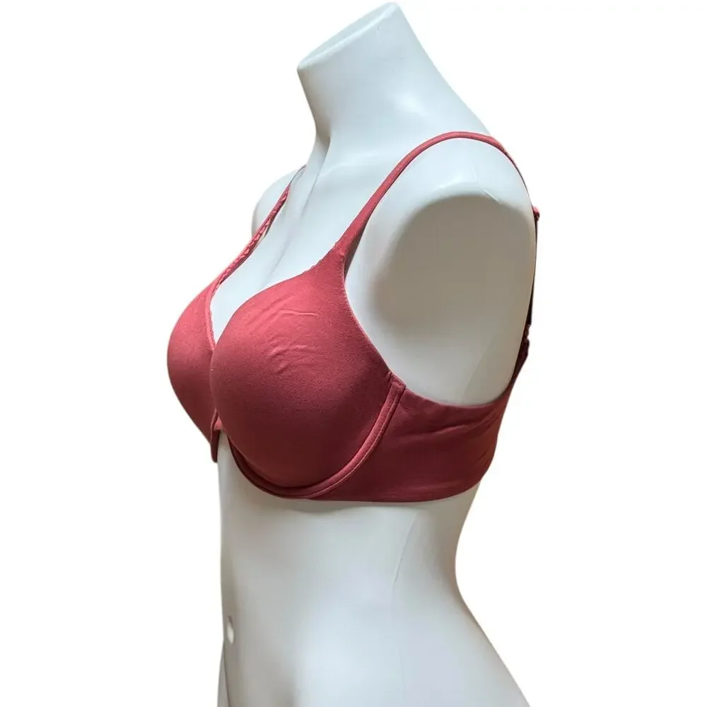 Victoria's Secret Body by Victoria Lined Perfect Coverage Underwire Bra Rust 36C